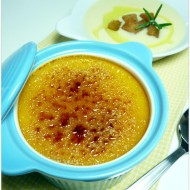 CREME BRULEE DI ZUCCA CON FONDUTA E TARTUFO