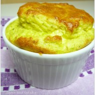 SOUFFLE’ DI RICOTTA CON ASPARAGI E PROSCIUTTO