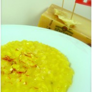 RISOTTO GIALLO PER LA SVIZZERA NEL PIATTO