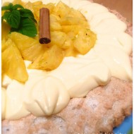 Torta mascarpone, cocco e ananas del Maestro Santin